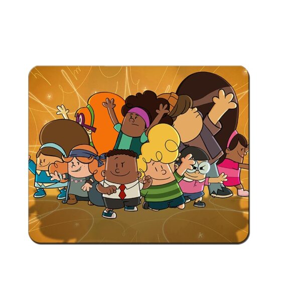 Captain Underpants Mouse Pad Natural Rubber Washable Gift - Image 26