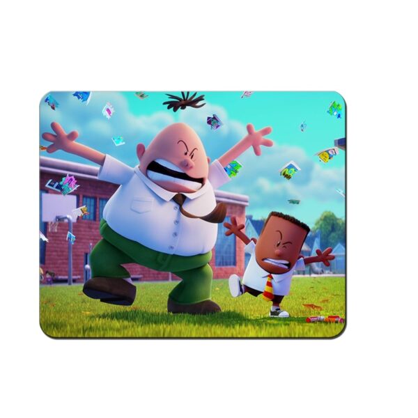 Captain Underpants Mouse Pad Natural Rubber Washable Gift - Image 33