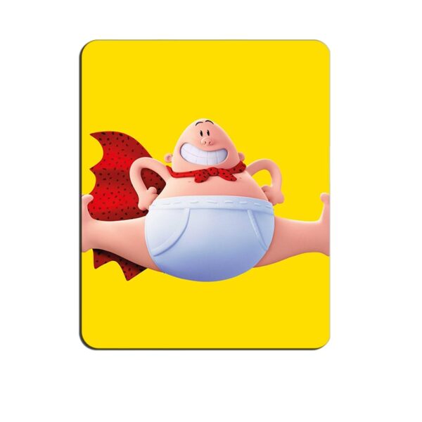 Captain Underpants Mouse Pad Natural Rubber Washable Gift - Image 2