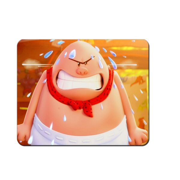 Captain Underpants Mouse Pad Natural Rubber Washable Gift - Image 4