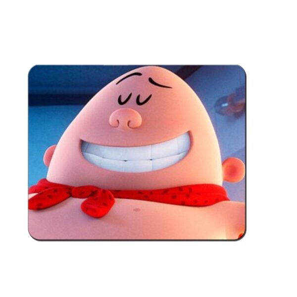 Captain Underpants Mouse Pad Natural Rubber Washable Gift - Image 5