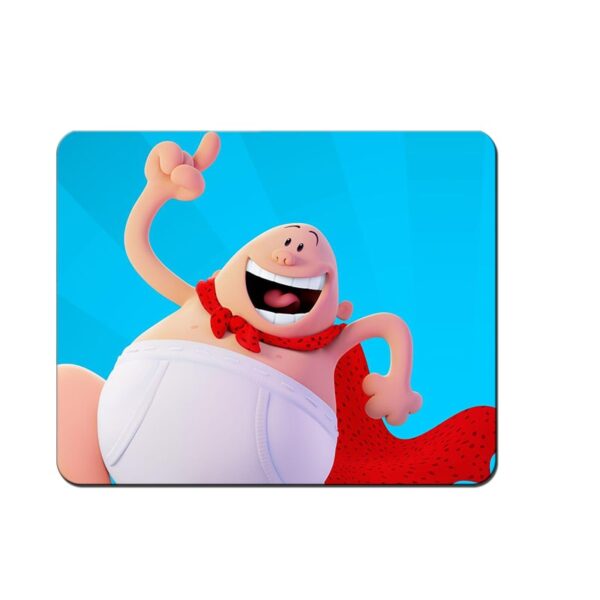 Captain Underpants Mouse Pad Natural Rubber Washable Gift - Image 6