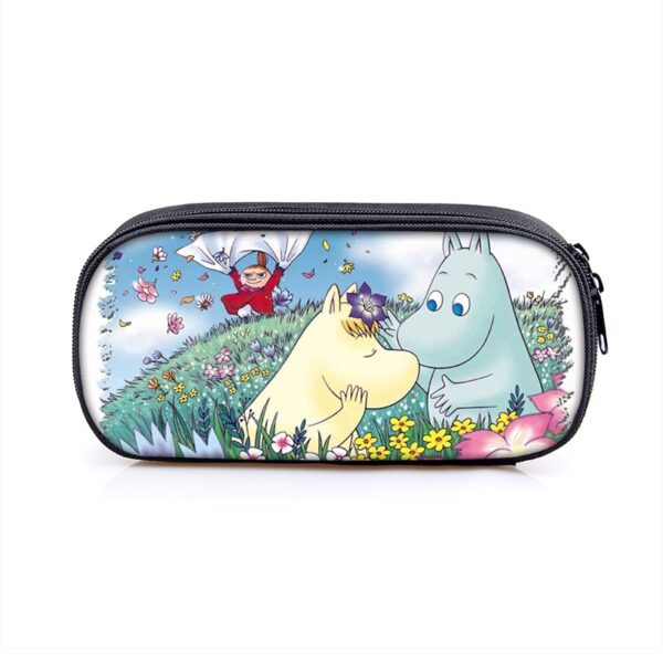 Moomin Large Pencil Case Purse Storage Bags Multifunction Cosmetic Bag - Image 10