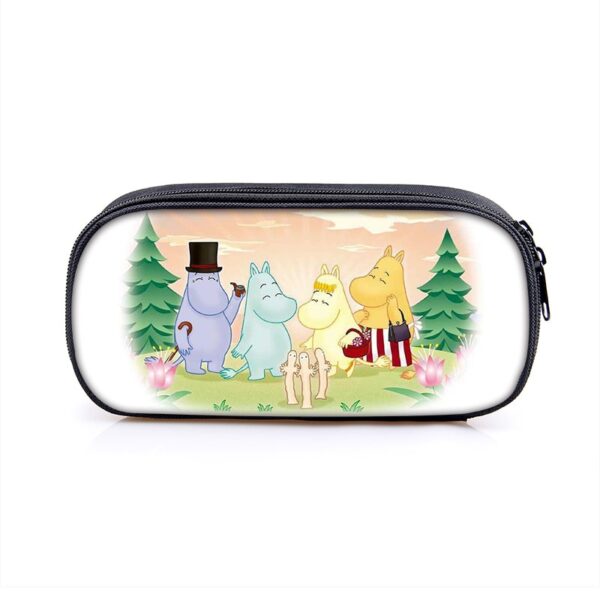 Moomin Large Pencil Case Purse Storage Bags Multifunction Cosmetic Bag - Image 19