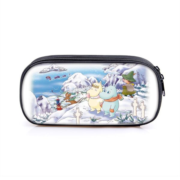 Moomin Large Pencil Case Purse Storage Bags Multifunction Cosmetic Bag - Image 18