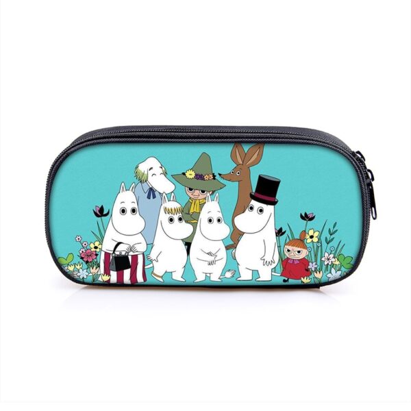 Moomin Large Pencil Case Purse Storage Bags Multifunction Cosmetic Bag - Image 13