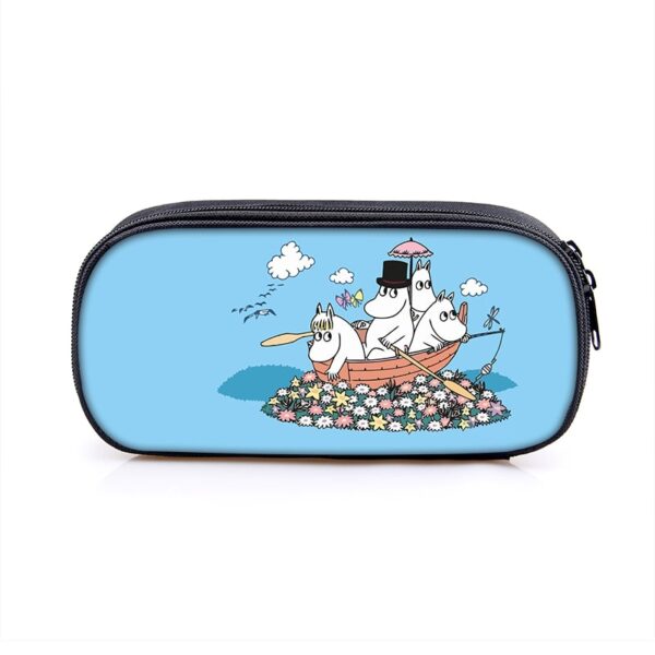 Moomin Large Pencil Case Purse Storage Bags Multifunction Cosmetic Bag - Image 9