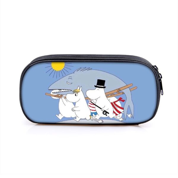 Moomin Large Pencil Case Purse Storage Bags Multifunction Cosmetic Bag - Image 25