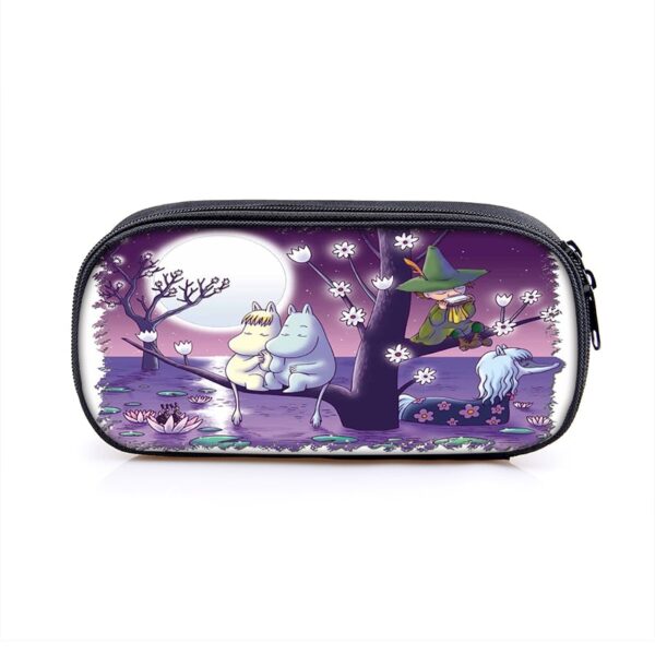 Moomin Large Pencil Case Purse Storage Bags Multifunction Cosmetic Bag - Image 6