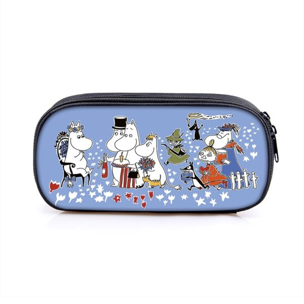 Moomin Large Pencil Case Purse Storage Bags Multifunction Cosmetic Bag - Image 29