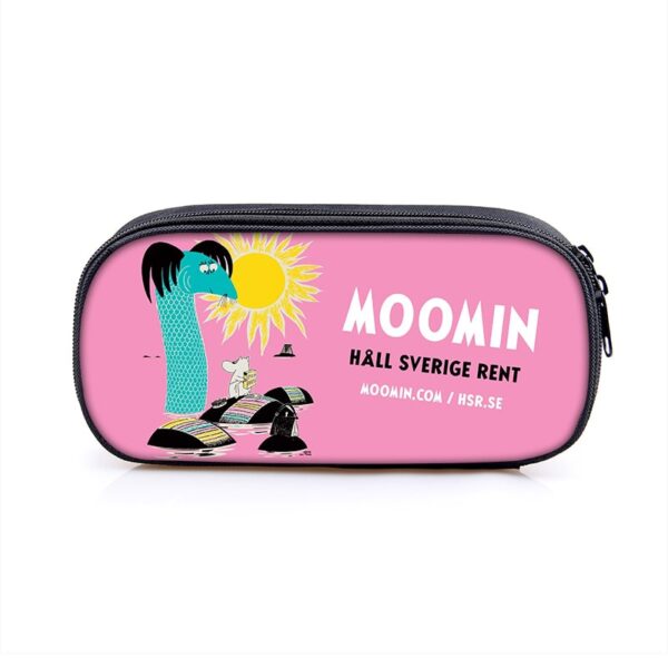 Moomin Large Pencil Case Purse Storage Bags Multifunction Cosmetic Bag - Image 15