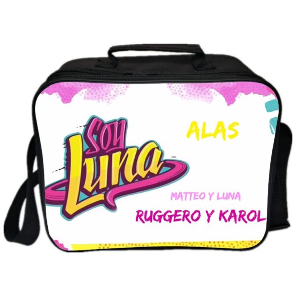 Soy Luna Cooler Bag Insulation Bag Students School Food Storage Box - Image 8