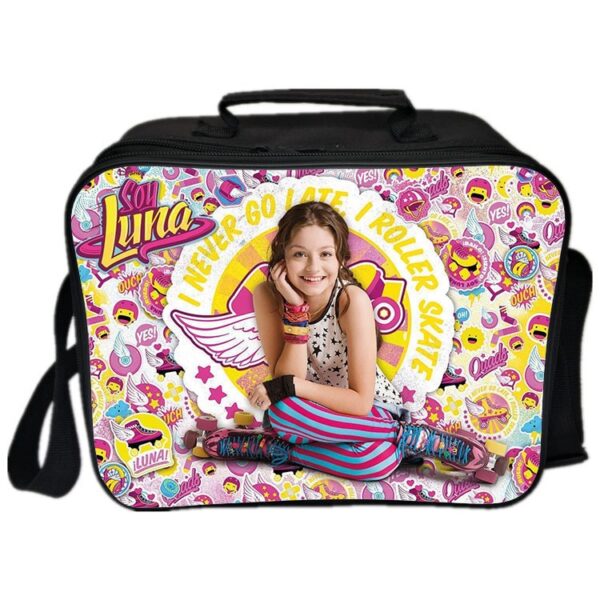 Soy Luna Cooler Bag Insulation Bag Students School Food Storage Box - Image 9