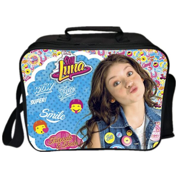 Soy Luna Cooler Bag Insulation Bag Students School Food Storage Box - Image 13