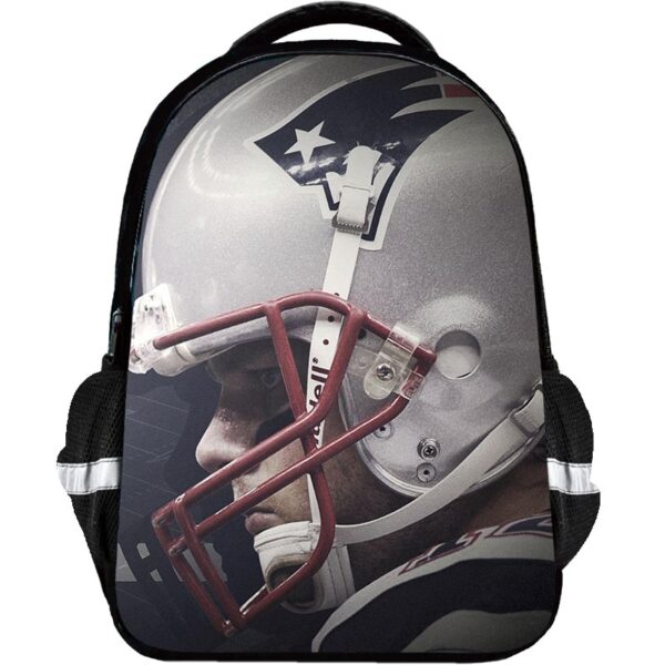 Tom Brady Backpack Kids Youth Student High Capacity Waterproof School Bag Birthday Gifts - Image 20