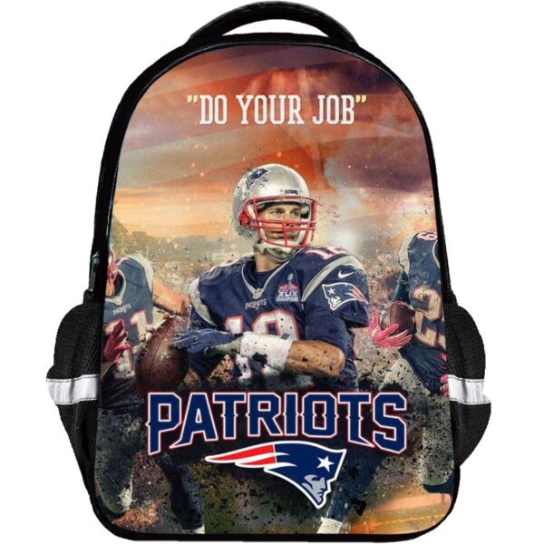 Tom Brady Backpack Kids Youth Student High Capacity Waterproof School Bag Birthday Gifts - Image 19