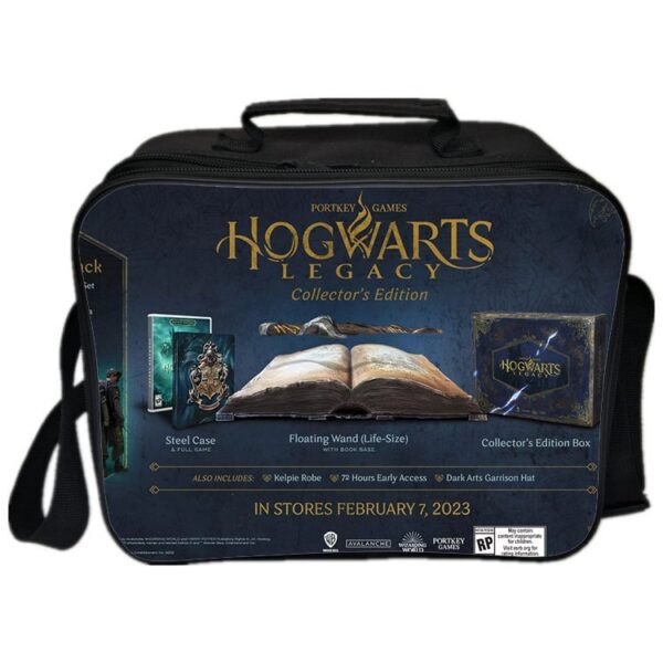 Hogwarts Legacy Cooler Bag Insulation Bag Students School Food Storage Box - Image 13