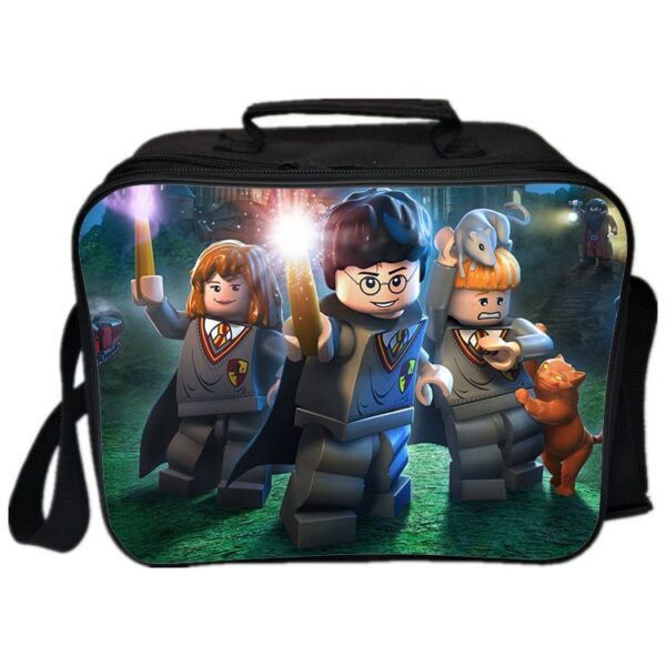 Hogwarts Legacy Cooler Bag Insulation Bag Students School Food Storage Box - Image 6