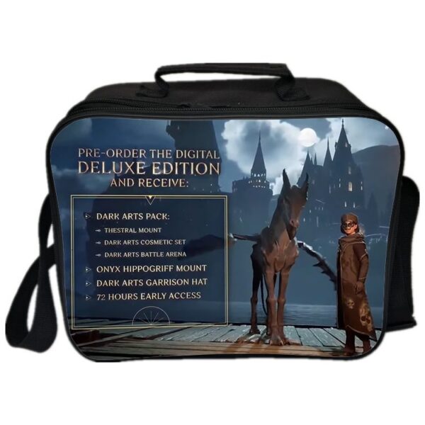 Hogwarts Legacy Cooler Bag Insulation Bag Students School Food Storage Box - Image 12