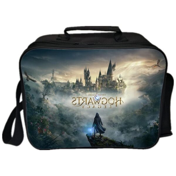 Hogwarts Legacy Cooler Bag Insulation Bag Students School Food Storage Box - Image 17