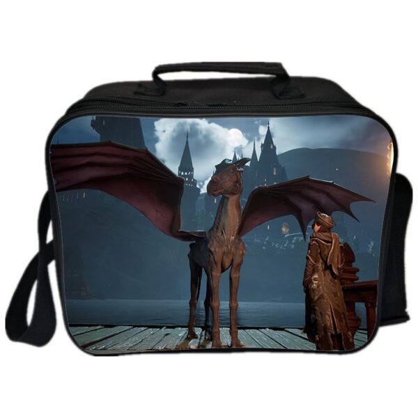 Hogwarts Legacy Cooler Bag Insulation Bag Students School Food Storage Box - Image 3