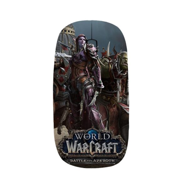 World of Warcraft Comb 2.4G Slim Wireless Mouse with Nano Receiver - Image 8