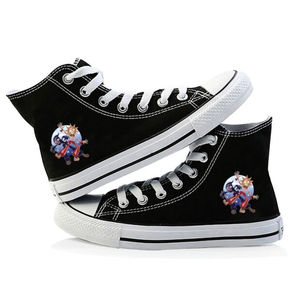 Sundrop Fnaf High Canvas Shoes - Image 7