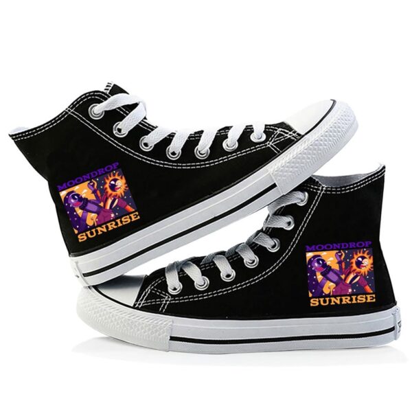 Sundrop Fnaf High Canvas Shoes