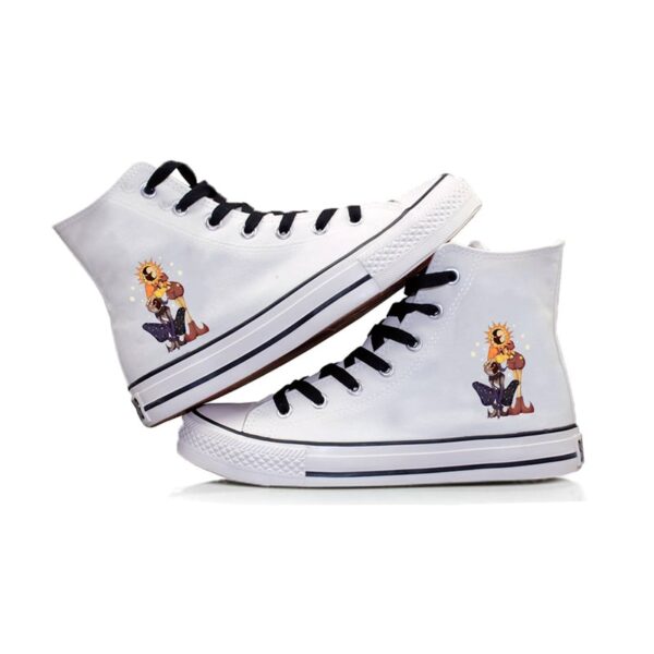 Sundrop Fnaf High Canvas Shoes - Image 9