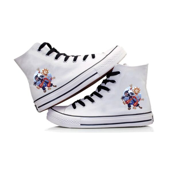 Sundrop Fnaf High Canvas Shoes - Image 2