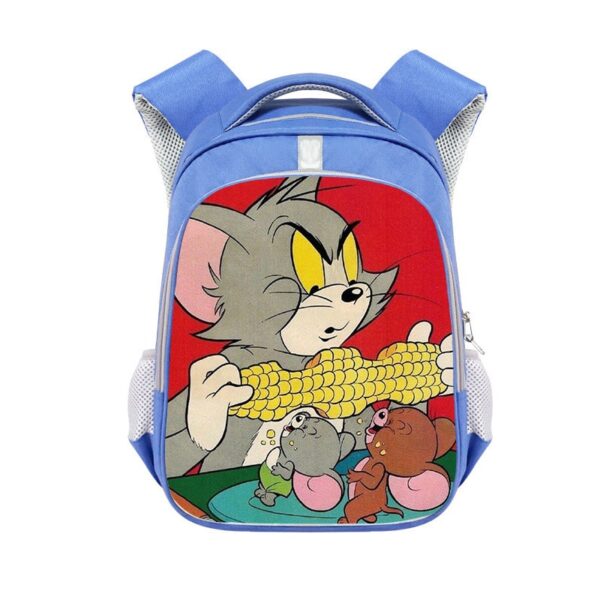 Tom and Jerry Backpack School Bag Blue Gift