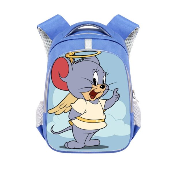 Tom and Jerry Backpack School Bag Blue Gift - Image 13