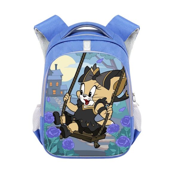 Tom and Jerry Backpack School Bag Blue Gift - Image 14