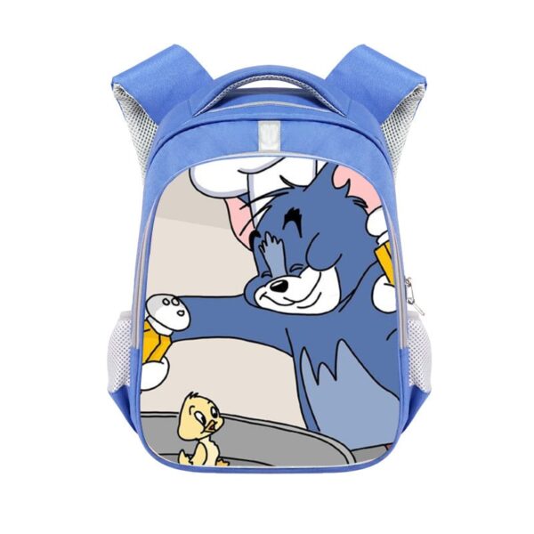 Tom and Jerry Backpack School Bag Blue Gift - Image 18