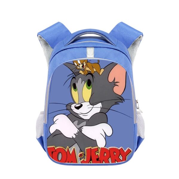 Tom and Jerry Backpack School Bag Blue Gift - Image 2