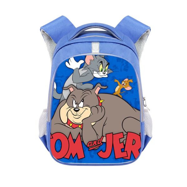 Tom and Jerry Backpack School Bag Blue Gift - Image 25