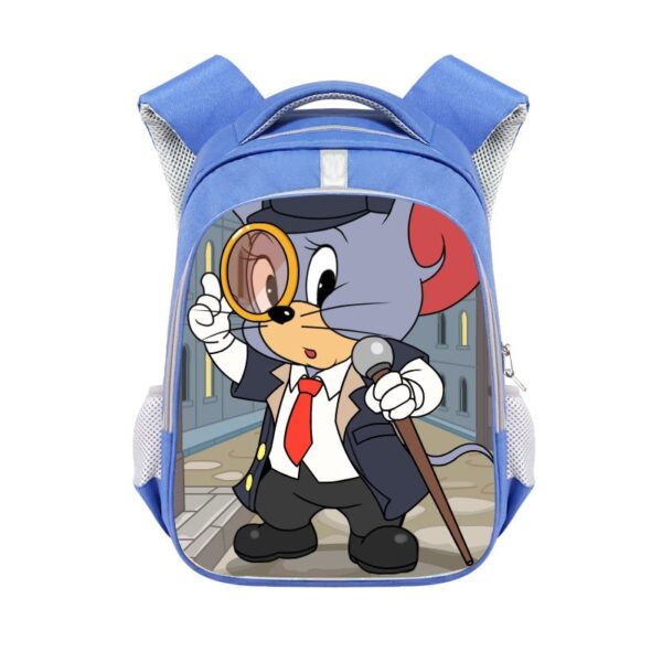 Tom and Jerry Backpack School Bag Blue Gift - Image 27