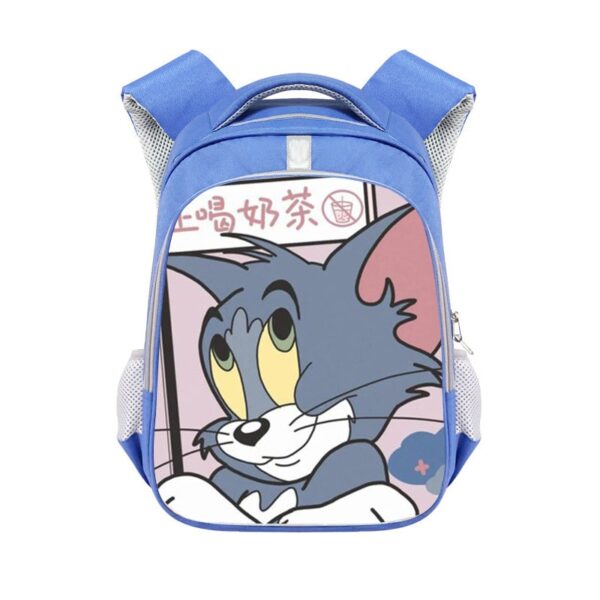 Tom and Jerry Backpack School Bag Blue Gift - Image 29