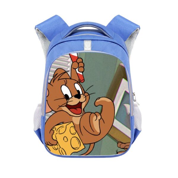 Tom and Jerry Backpack School Bag Blue Gift - Image 35