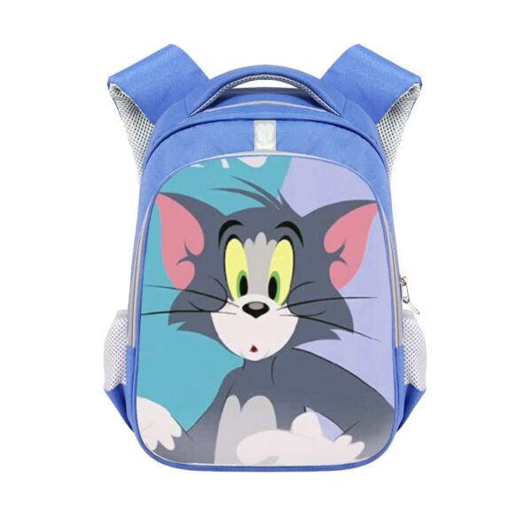 Tom and Jerry Backpack School Bag Blue Gift - Image 38