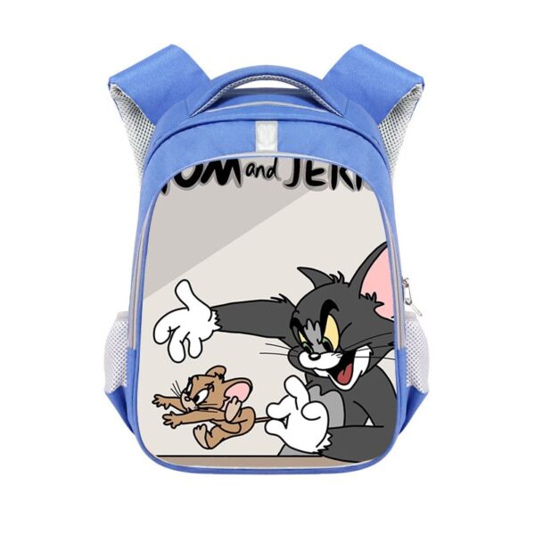 Tom and Jerry Backpack School Bag Blue Gift - Image 5