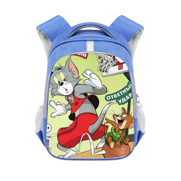 Tom and Jerry Backpack School Bag Blue Gift - Image 6