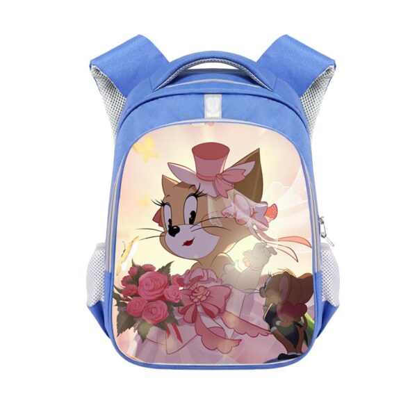 Tom and Jerry Backpack School Bag Blue Gift - Image 9