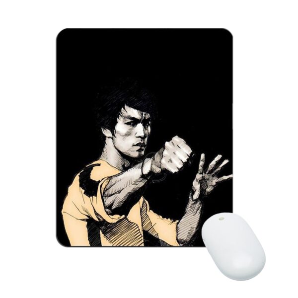 Bruce Lee Mouse Pad Natural Rubber Washable - Image 6