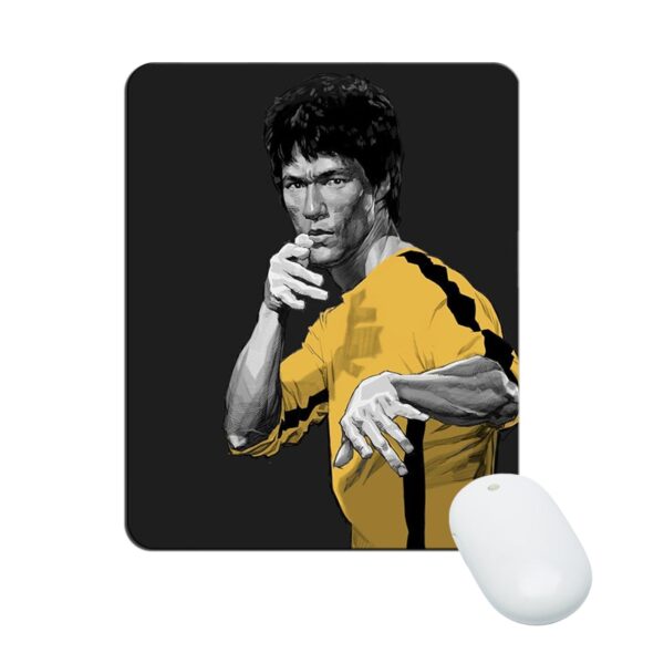 Bruce Lee Mouse Pad Natural Rubber Washable - Image 7