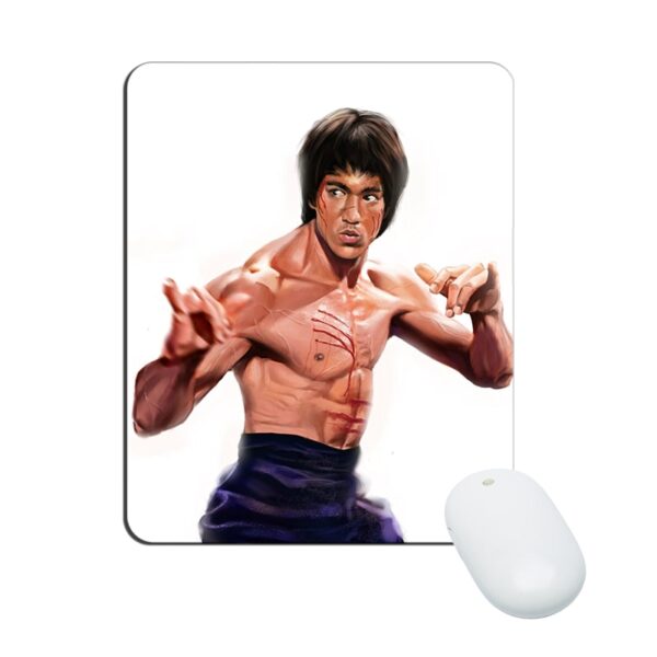 Bruce Lee Mouse Pad Natural Rubber Washable - Image 9